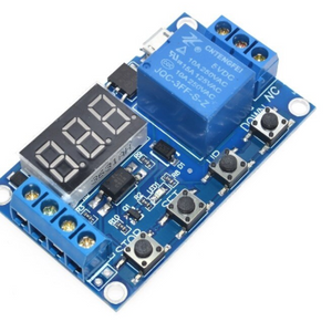 1 Channel 5V Relay Module Time Delay Relay Module Trigger OFF / ON Switch Timing Cycle 999 minutes for Relay Board Rele