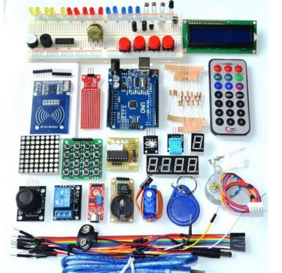 Start Kit för UNO R3 med låda för Arduino