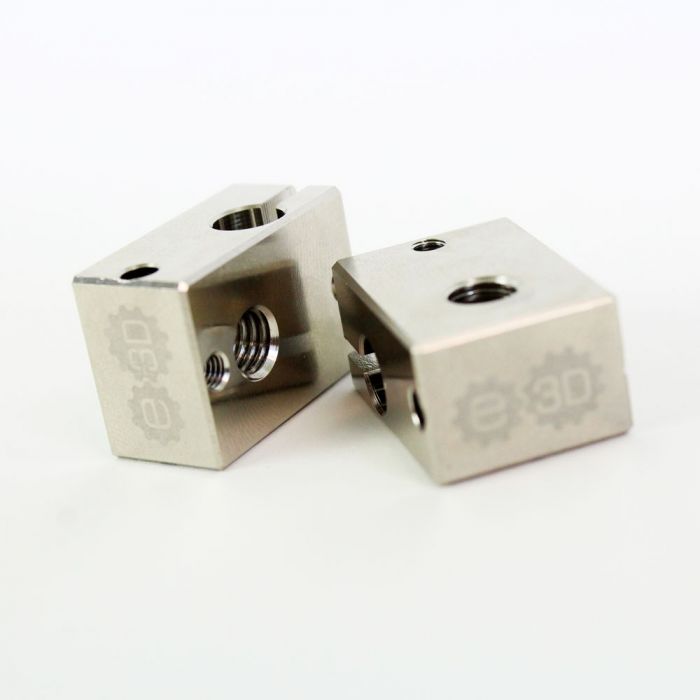 v6 Plated Copper Heater Block