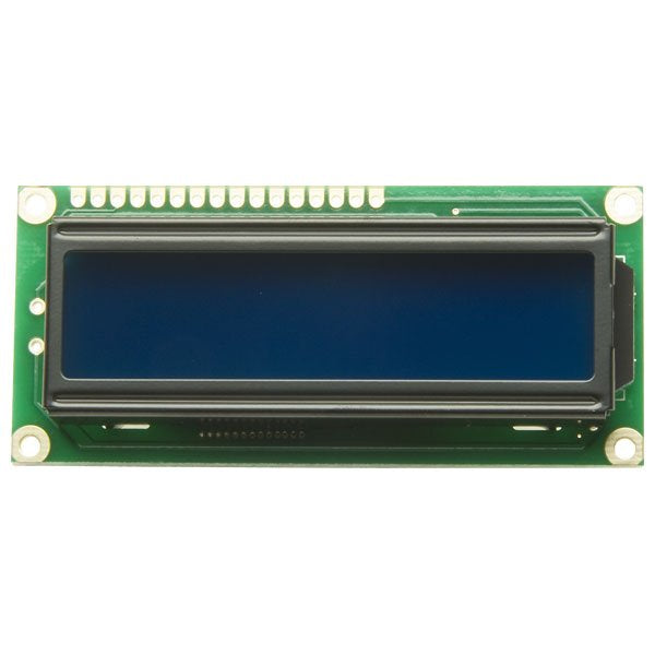 LCD Display 16x2 - HD44780 Blå bakgrundsljus