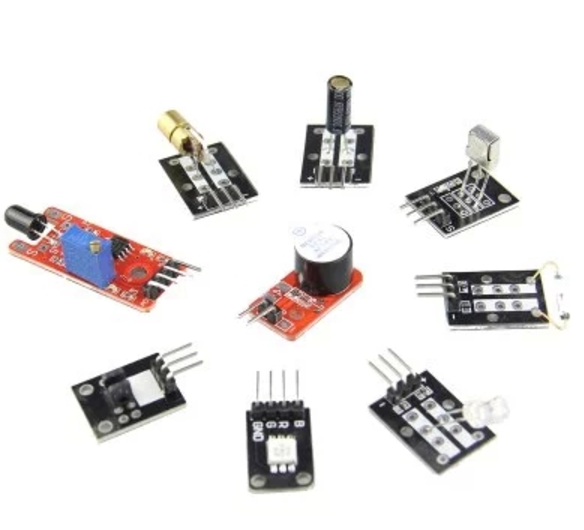 37 delar i 1 box Sensor Kit För Arduino