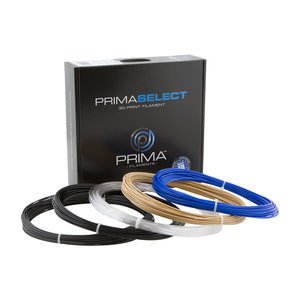 PrimaSelect Sample Pack - 1.75mm - CARBON, PC, ABS Flame Ret - WOOD, FLEX