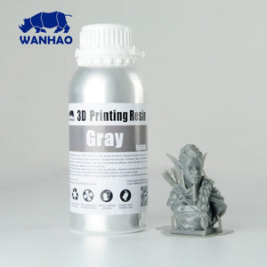 Wanhao 3D-Printer UV Resin - 500 ml - Grey