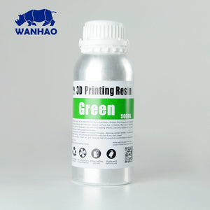 Wanhao 3D-Printer UV Resin - 500 ml - Green