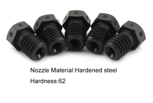 Hardened Steel MK8 Nozzle 0.4mm