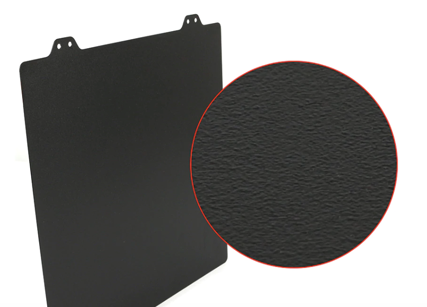 Double Sided Textured PEI Spring Steel Sheet Powder Coated PEI