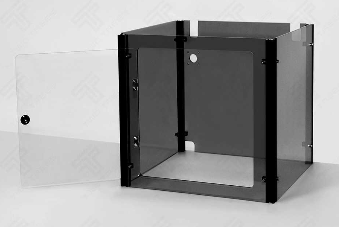 3D Printer Acrylic Case, Transparent Black Acrylic House