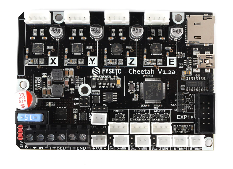 Cheetah V1.2b 32bit Board TMC2208 TMC2209 UART Silent Board Marlin 2.0 SKR mini E3 For CR10 Ender-3 Ender-3 Pro Ender-5